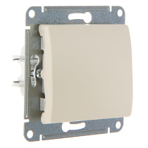 Выключатель 1 кл Schneider Electric Glossa GSL000211  бежевый