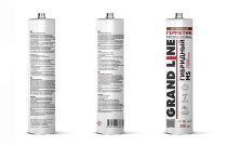 Герметик гибридный MS RAL 8017 шоколад Professional 300мл Grand Line 639357