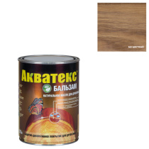 Масло БАЛЬЗАМ для древесины бесцветный  0,75 л Акватекс