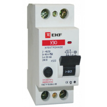 Устройство защитного отключения ВД-100 2Р 16А 4,5кА EKF