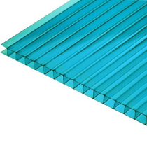 Поликарбонат Сотовый 2100х12000х6 Бирюза SOTALIGHT 