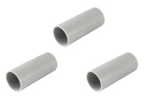 Муфта труба-труба ПВХ / d 32 мм Серый TDM .