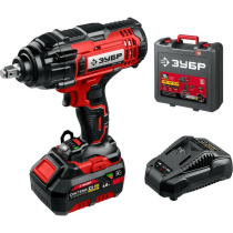 Гайковерт ударный аккумуляторный 4.0 А*ч (1 АКБ) ЗУБР ГУЛ-410-41