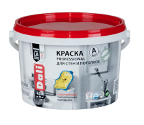 Краска для стен и потолков PROFESSIONAL супербелая База А 2,5 л DALI