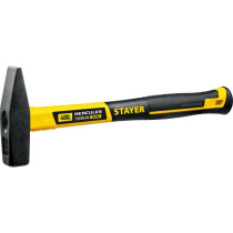 Молоток слесарный кованная сталь 400гр фиберглассовая ручка STAYER 20050-04_z02