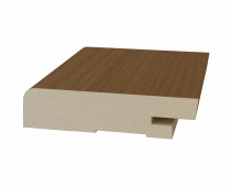 Плинтус напольный ЭКО-шпон 2070мм Орех  