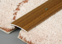 Порог одноуровневый алюминиевый (44,5/900мм) дуб беленый Лука