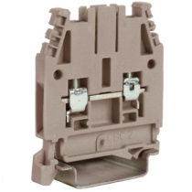 Зажим проходной 2,5мм2 серый ZCBC02GR DKS