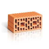 Камень крупноформатный 2,1 NF поризованный керам М150 (250х120х140) Красный ЛСР 