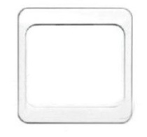 Рамка одноместная РГ-1-ЭБ Элита белый IEK