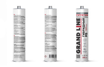 Герметик гибридный MS RAL 7024 мокрый асфальт Professional 300мл Grand Line 538181