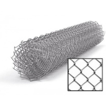 Сетка плетеная (рабица) цинк (45*45/1,5мм) 1500/10000 М-ГРУП