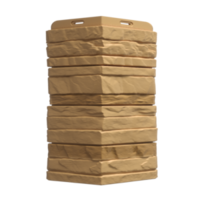 Угол Полипропилен PREMIUM STEIN Бронза (76,13/185/426) Docke