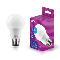 Лампа светодиодная LED-А60-10W-E27-6500K Е27 10Вт груша 6500K REV
