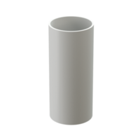 Труба водосточная 80х1000  БЕЛЫЙ STANDARD Docke