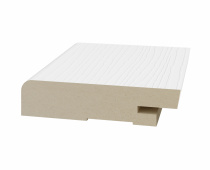 Плинтус напольный ЭКО-шпон 2070мм Белый лёд  