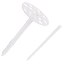 Дюбель теплоизоляционный/гвоздь пластик 10х160мм Стройбат 50шт