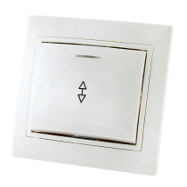 Выключатель 1 кл TDM Таймыр SQ1814-0008 2 направления белый