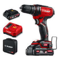 Дрель-шуруповерт ударная аккумуляторная 2 А*ч (1 АКБ LMS) ЗУБР ДШУ-40-21