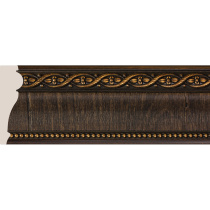 Плинтус потолочный Венский лес Венге (20мм/2500мм) Cosca