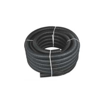 Труба гофрированная ПНД с протяжкой d 16 мм Черный IEK 100м