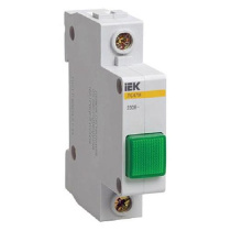 Лампа сигнальная 230В зеленая ЛС-47 IEK