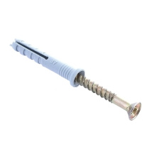 Дюбель/шуруп с потайной головкой сталь оц. 6х80мм Стройбат 3шт