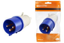 Вилка SQ0601-0001/16А/220В/IP44 TDM