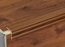 Угол наружный алюминиевый (20*20/1350мм) дуб арктик Лука