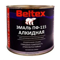 Эмаль ПФ-115 RAL 8017 Шоколадно-коричневый 1,8 кг БЕЛТЕКС 