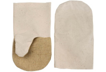 Рукавицы Х/Б с брезентовым наладонником XL ЗУБР 11421