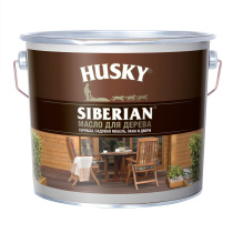 Масло деревозащитное для террас и садовой мебели 2,7 кг HUSKY