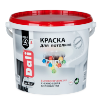 Краска для потолков супербелая 5 л DALI