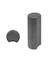 Палисад круглый 120х150х300 стандарт серый Выбор С