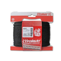 Шнур хоз.быт. 5мм чёрный (30м) Белстройбат