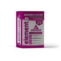 Добавка в бетон комплексная D-W12  10 кг ELEMENT 