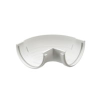 Угловой элемент внешний 90° 120  БЕЛЫЙ STANDARD Docke