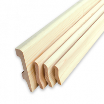 Плинтус гладкий сосна ПГС-50 (50/2200мм) сорт Экстра 