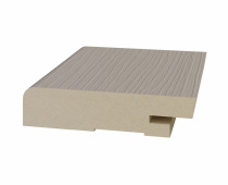 Плинтус напольный ЭКО-шпон 2070мм Ясень перламутровый  