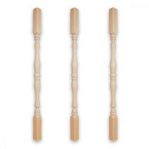 Балясина БТ3-40 точеная 40/40/900мм сосна 