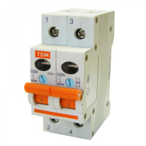 Выключатель нагрузки (мини-рубильник) ВН-32 2P/125А/400В TDM