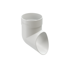 Наконечник кругл. 80 ПВХ Белый STANDARD Docke