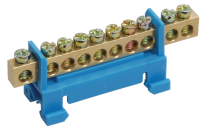 Шина на DIN рейку ШНИ-6х9-10-С-С IEK