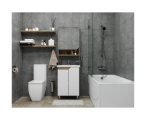 Зеркало-шкаф левое Есения 60 белый STELLA