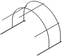 Вставка теплицы прямостенная ФЕРМЕР (4000/2300/2000мм) 650мм сталь оцинк 