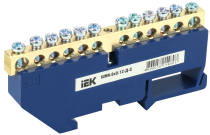 Шина на DIN рейку ШНИ-6х9-12-Д-С IEK