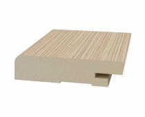 Плинтус напольный ЭКО-шпон 2070мм Дуб беленый  