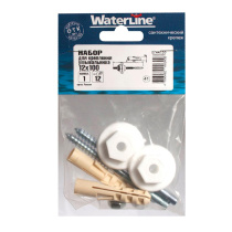 Набор для крепления умывальника 12х100 WaterLine 2шт 086780