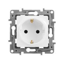 Розетка 1 разъем белый ETIKA 672222 Legrand