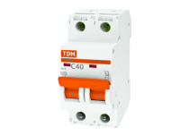 Автоматический выключатель ВА47-29 С 2Р 20А 4,5кА TDM
